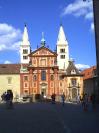 Praha - Pražský hrad, bazilika sv. Jiří