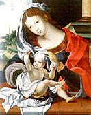 Polička, Jan Gossaert zv. Mabuse: Madona, kol. r. 1530