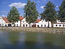 Holašovice, náves