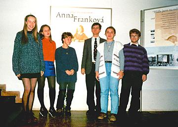 Z výstavy "Anna Franková - odkaz pro současnost" v Muzeu ghetta v Terezíně